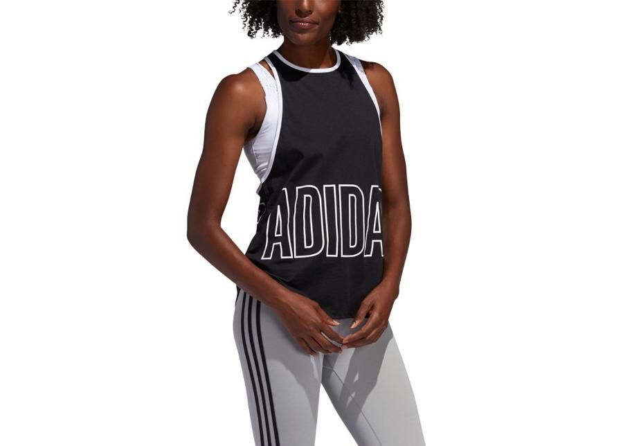 Женская тренировочная майка Adidas Alphaskin Graphic W FM5110 увеличить
