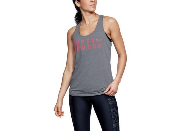 Женская тренировочная майка Under Armour Tborne Train Grph Twist Tank W 1309893-040 увеличить