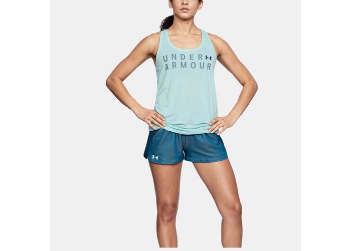 Женская тренировочная майка Under Armour Tborne Train Grph Twist Tank W 1309893-703 увеличить
