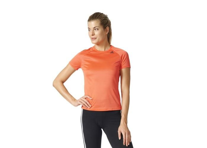Женская тренировочная футболка adidas D2M Tee Lose W BK2714 увеличить