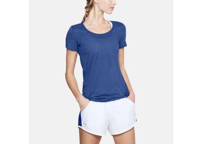 Женская футболка для бега Under Armour Streaker Shortsleeve W 1271517-574 увеличить