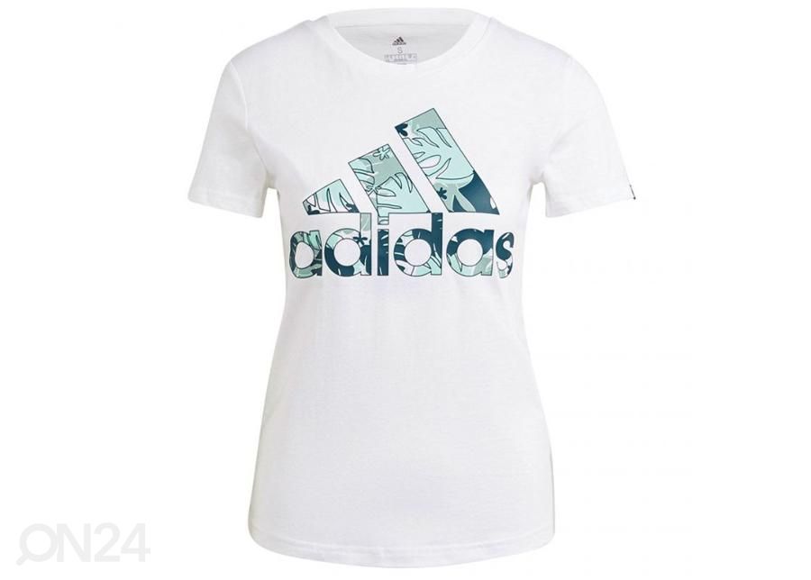 Женская футболка Adidas Tropical Graphic увеличить