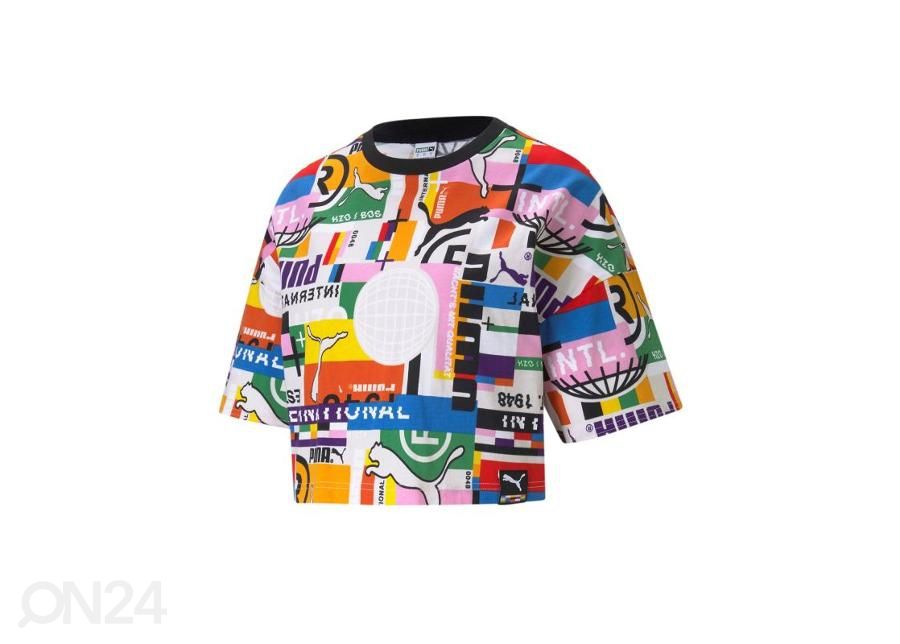 Женская футболка Puma International Printed увеличить