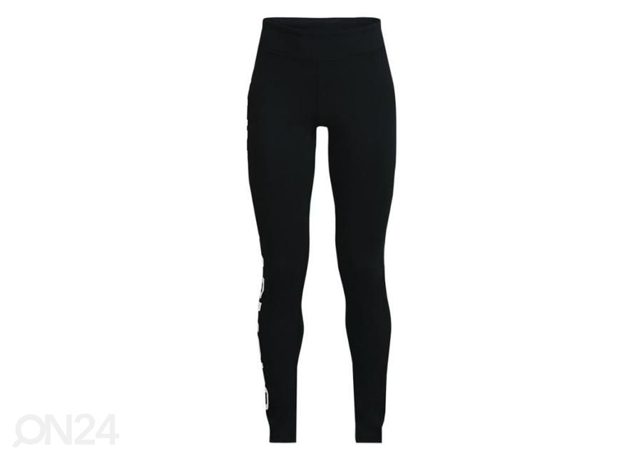 Женские/ детские длинные рейтузы для тренинга Under Armour Y SportStyle Branded Leggings Jr 1363379 001 увеличить