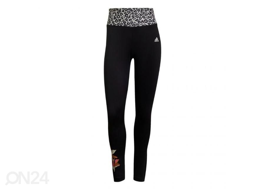 Женские рейтузы для тренировок Adidas Farm Rio Feel Brilliant AeroReady увеличить