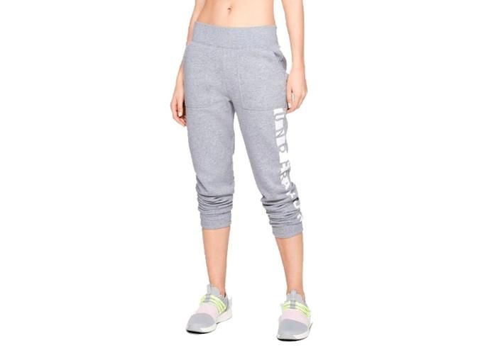 Женские тренировочные штаны короткие Under Armour Rival Fleece Pant W 1317858-035 увеличить
