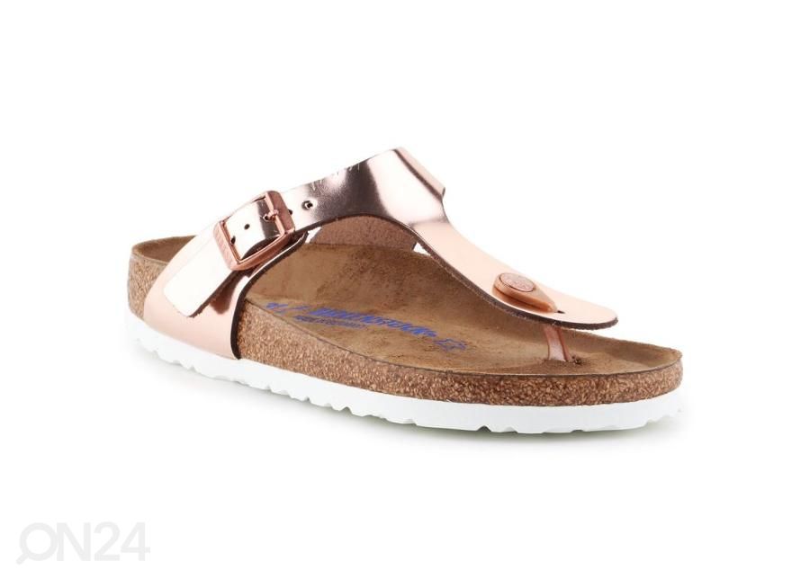 Женские шлепанцы Birkenstock Gizeh BS Met увеличить