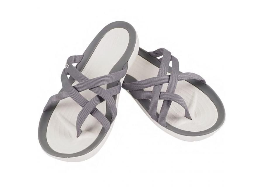 Женские шлепанцы Crocs Swiftwater Webbing Flip W 205479 OCT увеличить