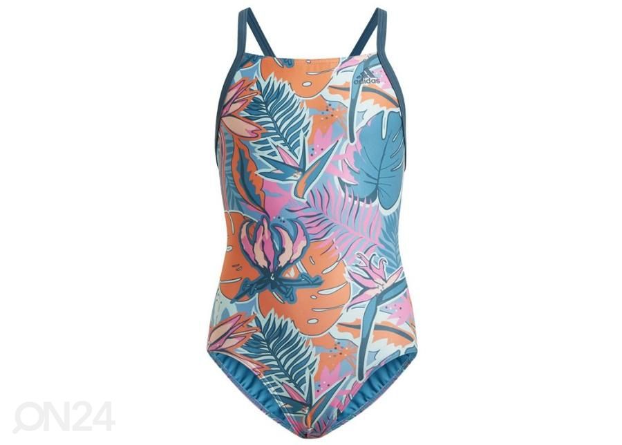 Женский купальник Adidas Girls Sports Graphic Swimsuit увеличить