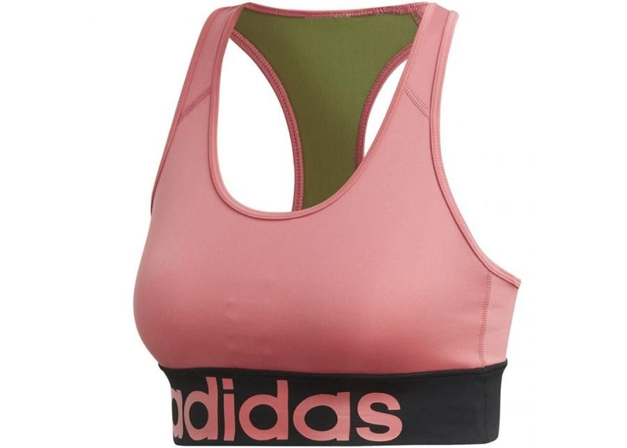 Женский спортивный бюстгальтер adidas D2M Logo Bra W EI4817 увеличить