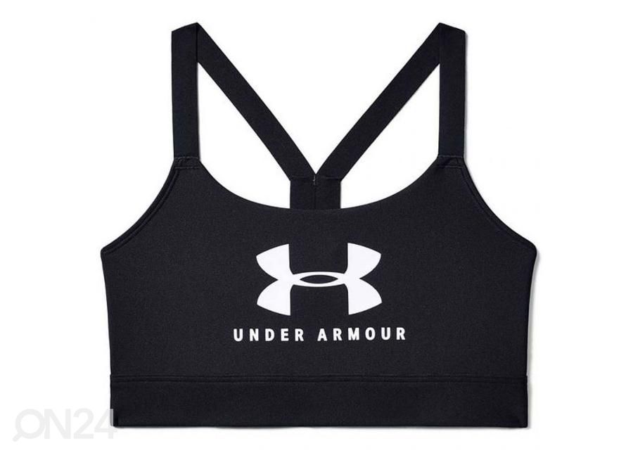 Женский спортивный бюстгальтер Under Armour Mid Sportstyle Graphic W UAR 1351998 001 увеличить