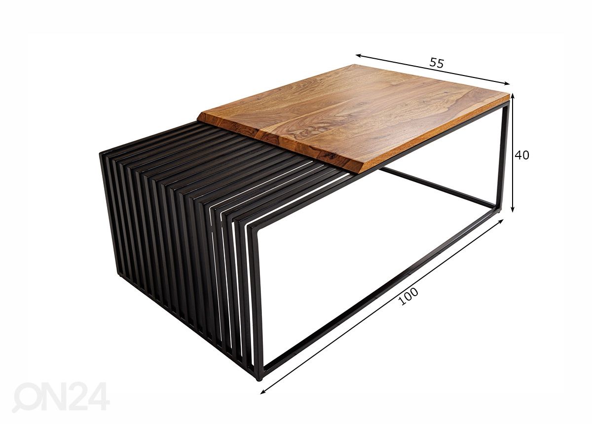 Журнальный стол Architectrue 100x55 cm увеличить размеры