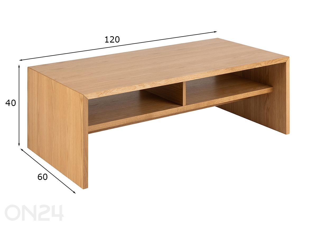 Журнальный стол Arlon 90x90 см увеличить размеры