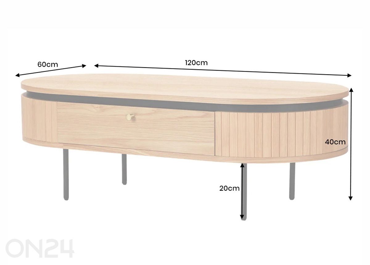 Журнальный стол Atelier увеличить