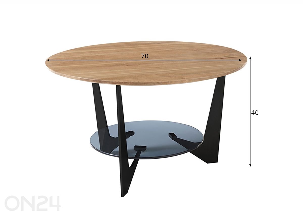 Журнальный стол Cadiz увеличить размеры