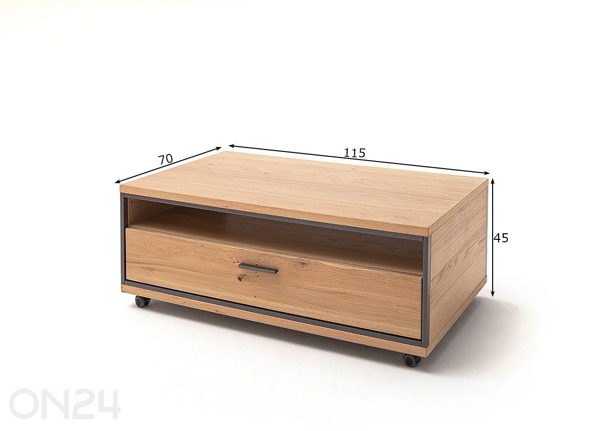 Журнальный стол Campinas увеличить размеры