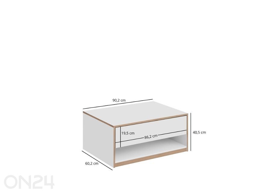 Журнальный стол Complex увеличить размеры