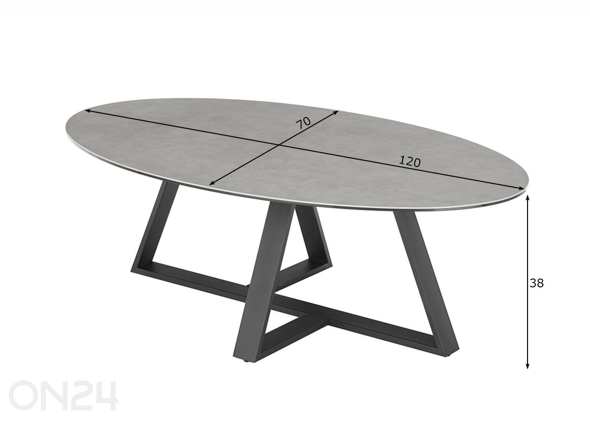 Журнальный стол Elbing увеличить размеры