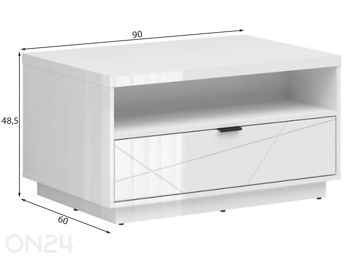 Журнальный стол Forn увеличить размеры