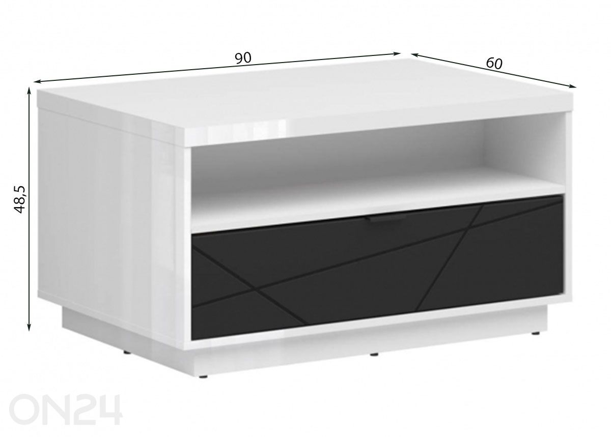 Журнальный стол Forn увеличить размеры