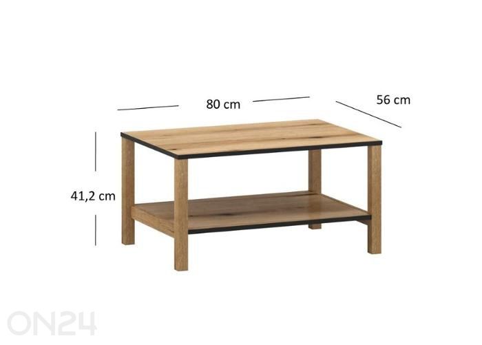 Журнальный стол Helix увеличить размеры