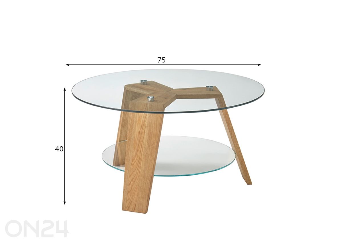 Журнальный стол Lublin увеличить размеры