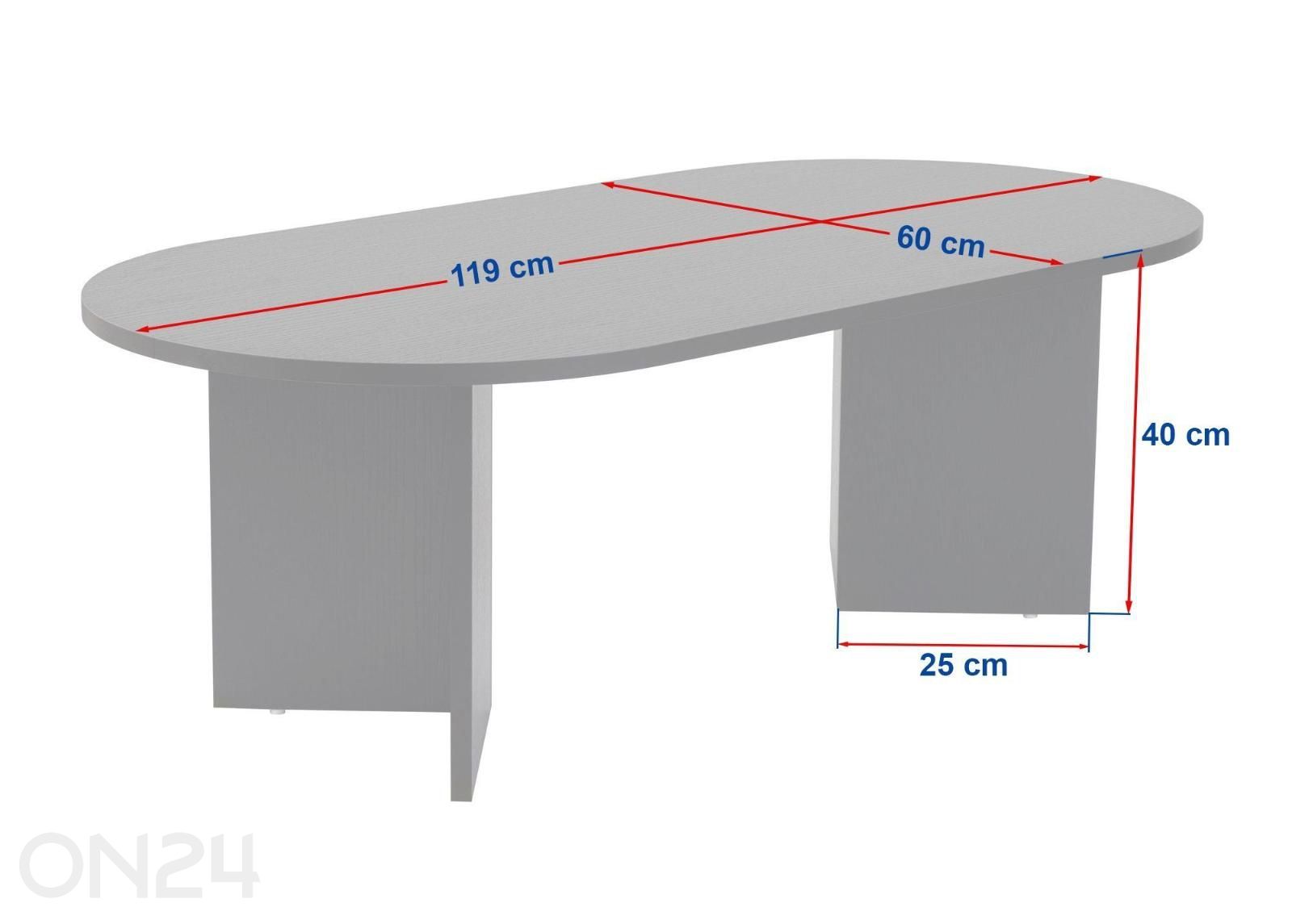 Журнальный стол Sable увеличить размеры