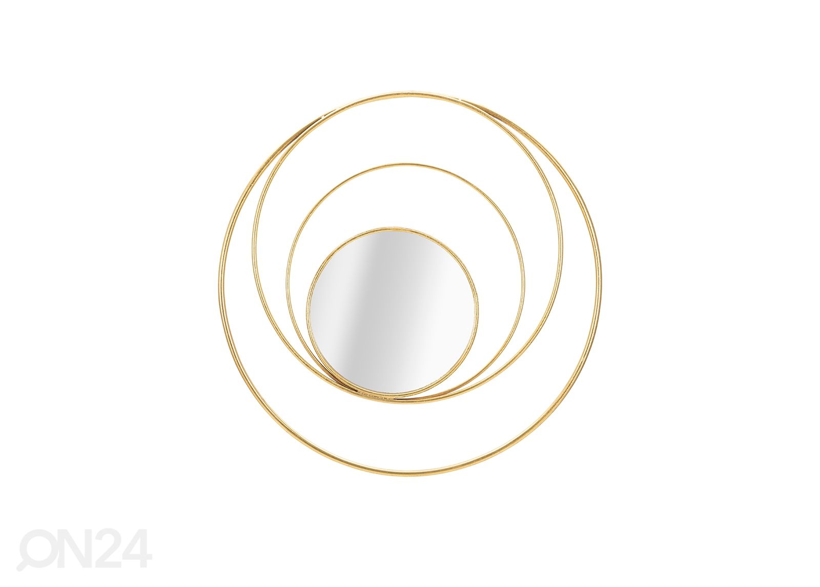 Зеркало настенное Arc 80x80 cm, золотистый увеличить
