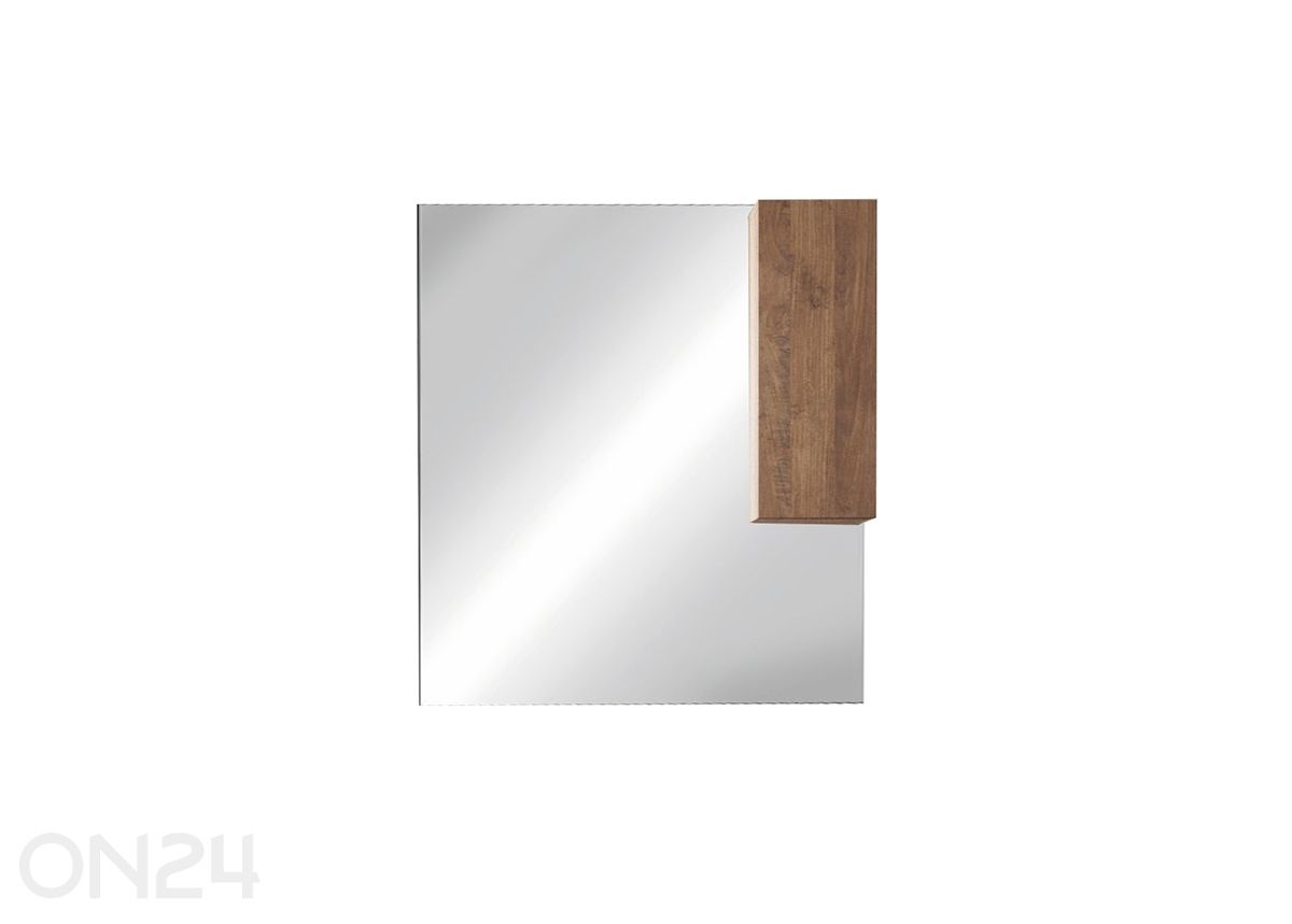 Зеркало с LED-подсветкой и шкафчиком Jupiter 120 см увеличить