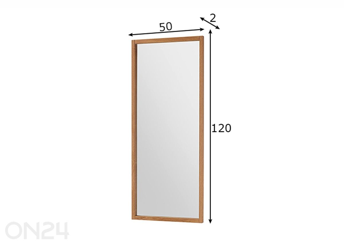 Зеркало Alwar увеличить размеры