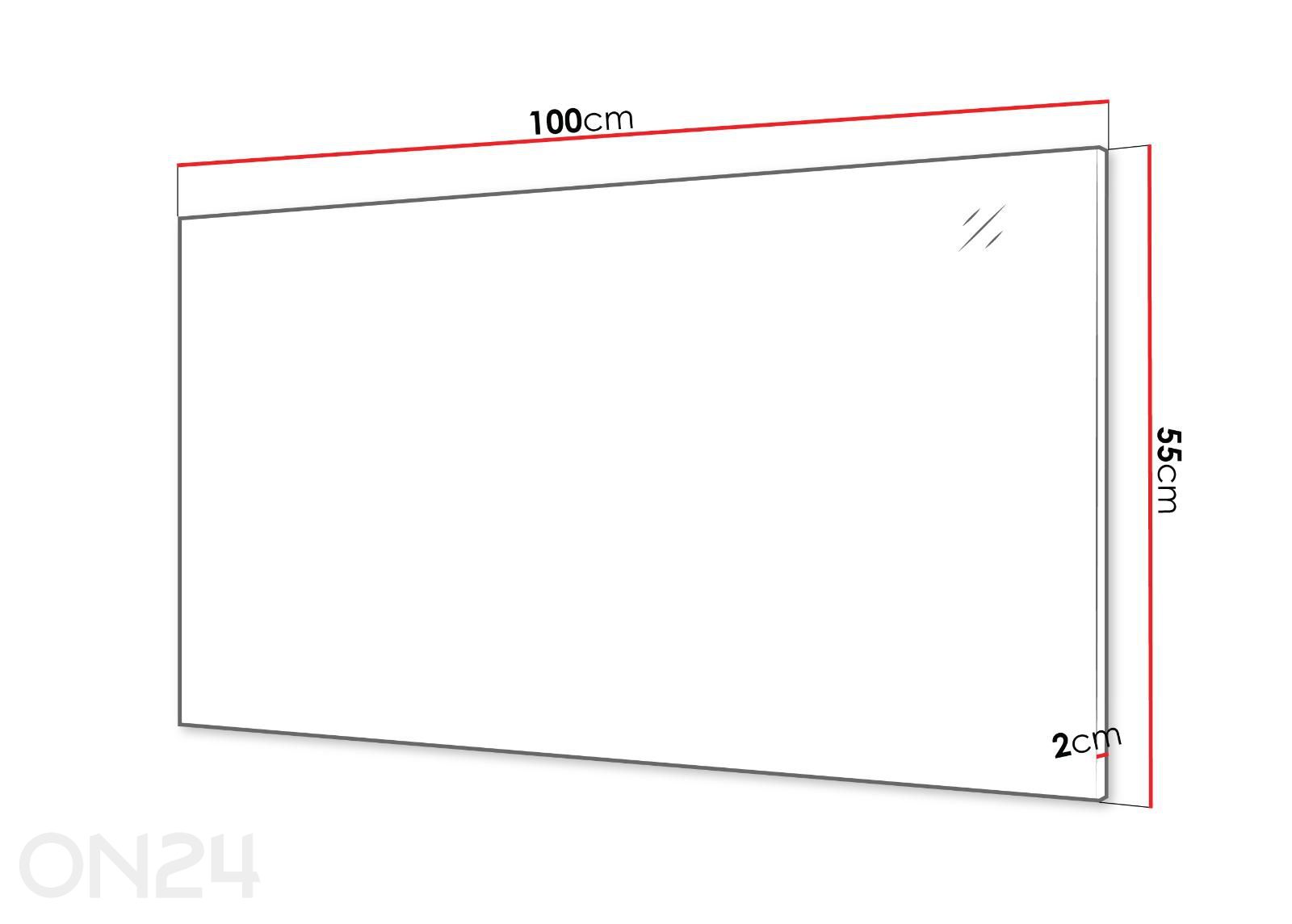 Зеркало Gesita увеличить размеры