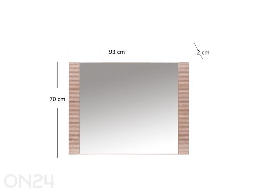 Зеркало Gress увеличить размеры