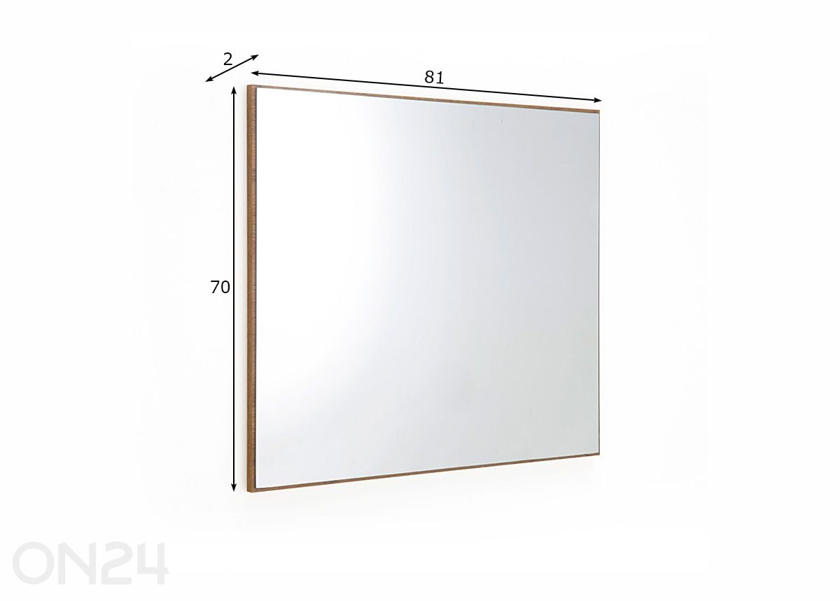 Зеркало Toledo увеличить размеры