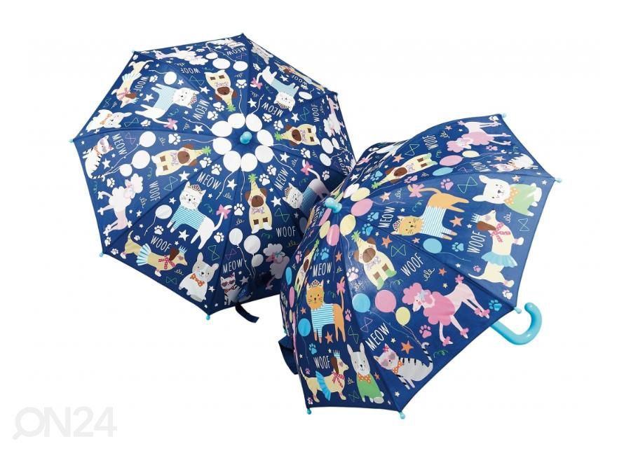 Зонтик Домашние питомцы, меняющий цвет увеличить