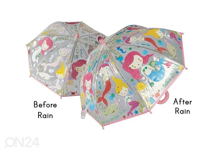 Зонт, меняющий цвет Русалка увеличить