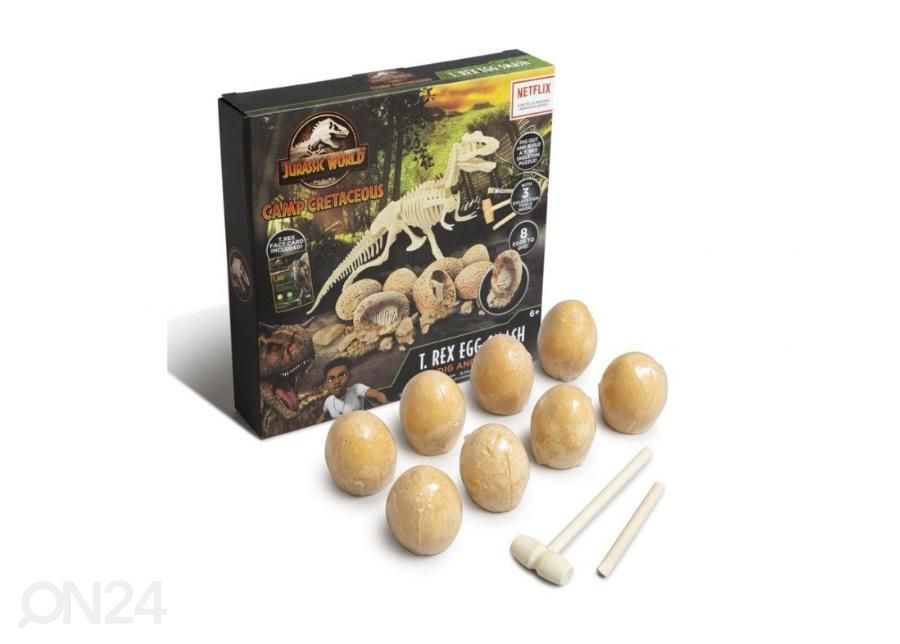 Игра Jurassic World Excavation Set Яйца тираннозавра увеличить