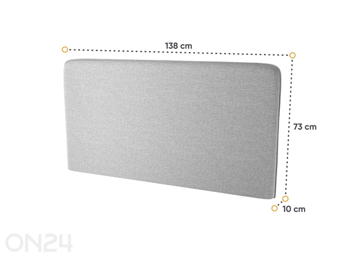 Изголовье Lenart BED CONCEPT для вертикальной откидной кровати 140x200 см увеличить размеры