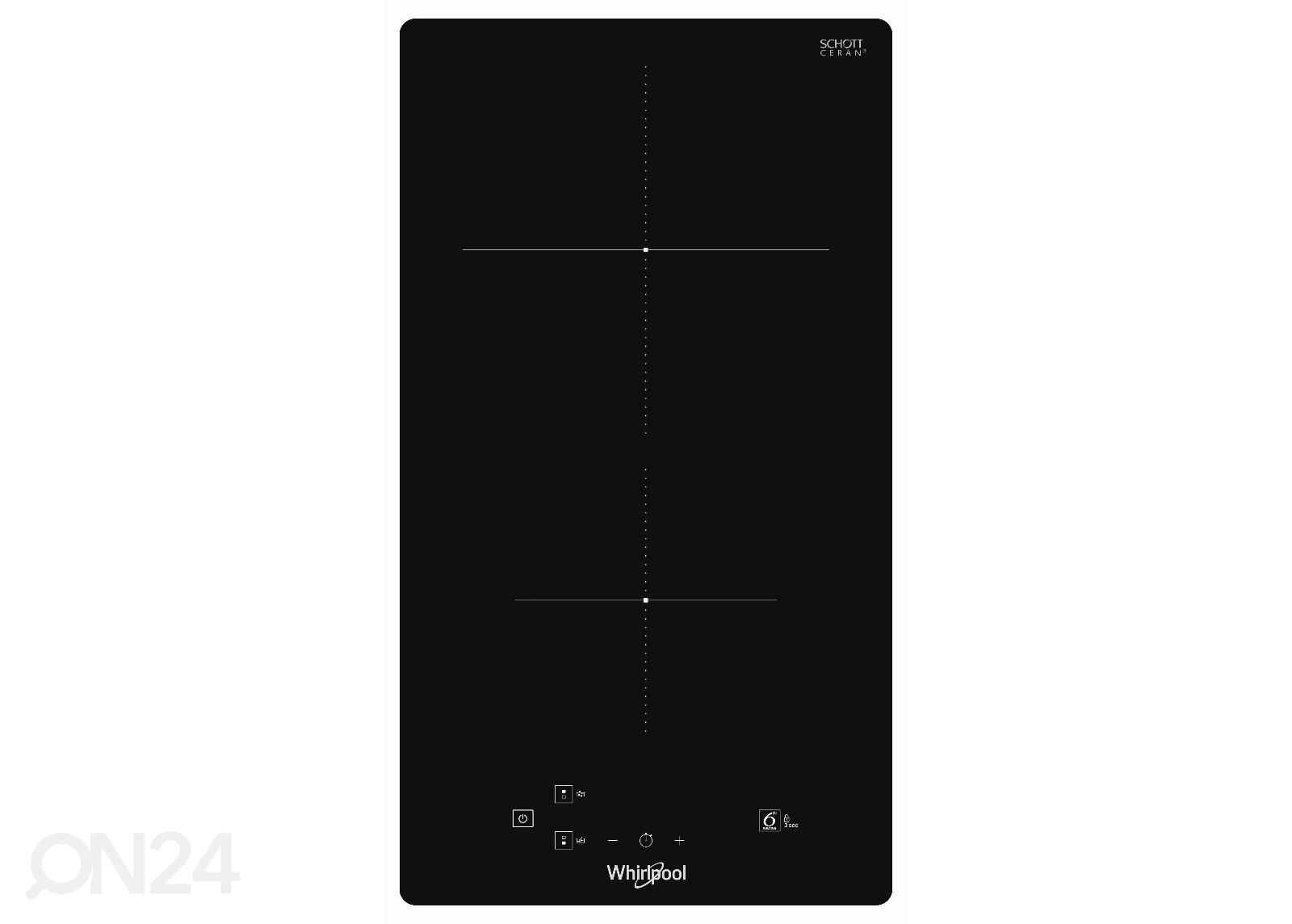 Индукционная варочная панель Whirlpool WSQ0530N увеличить