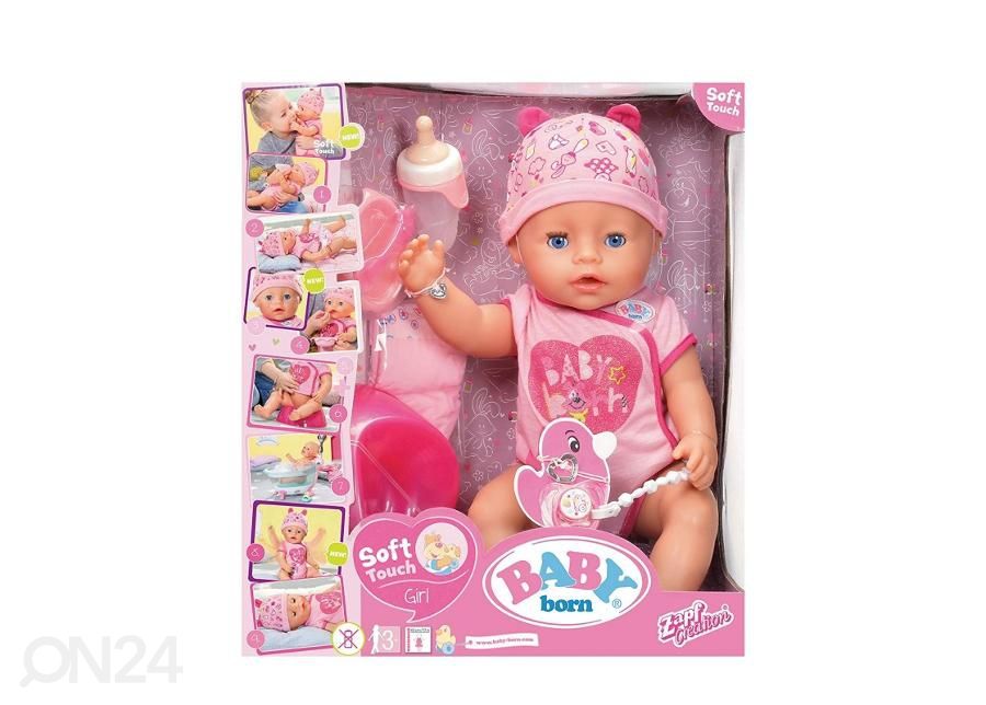 Интерактивная кукла Baby Born, 43 см увеличить