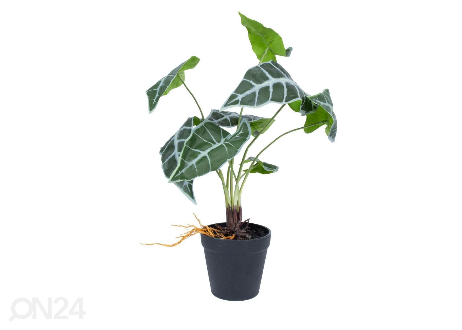 Искусственное растение Greenland Alocasia 40 см увеличить