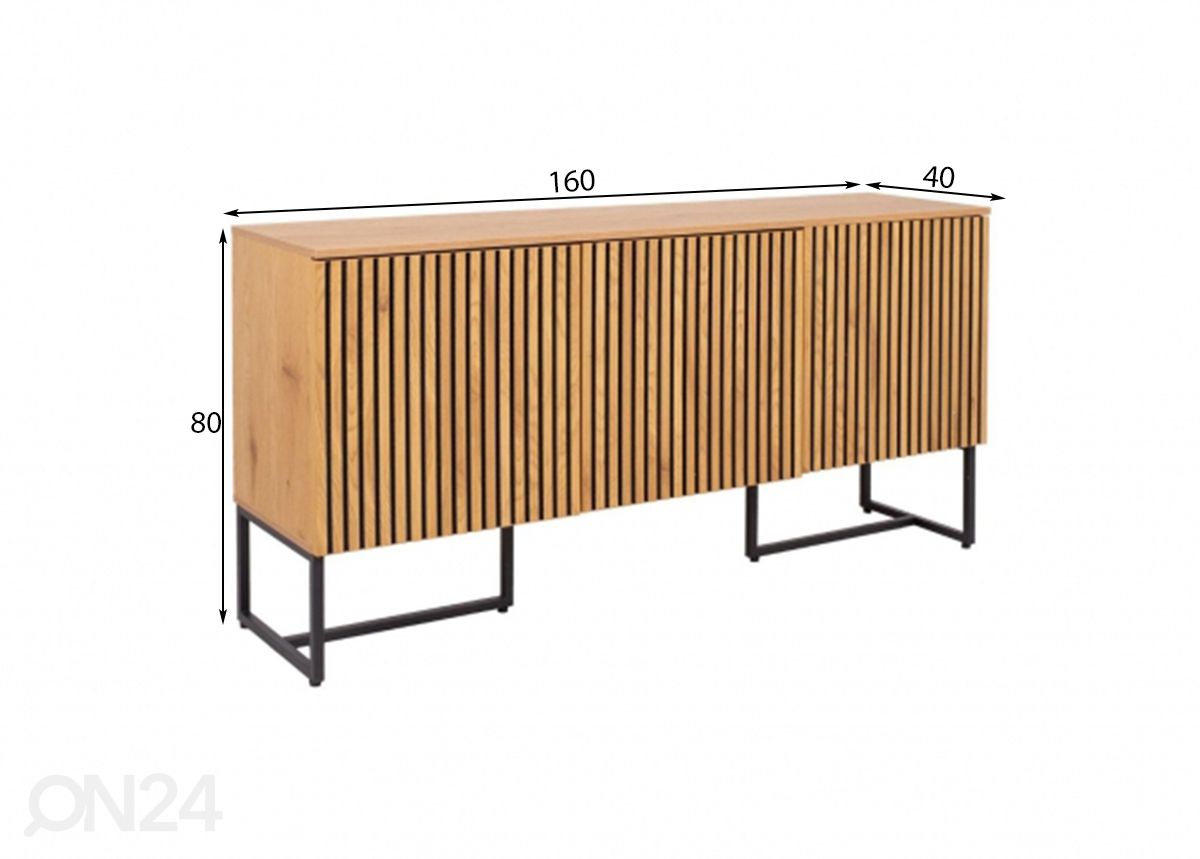 Камод Hampton увеличить размеры