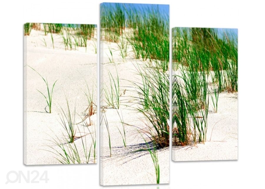 Картина из 3-частей Dunes on the beach 2 3D 90x80 см увеличить