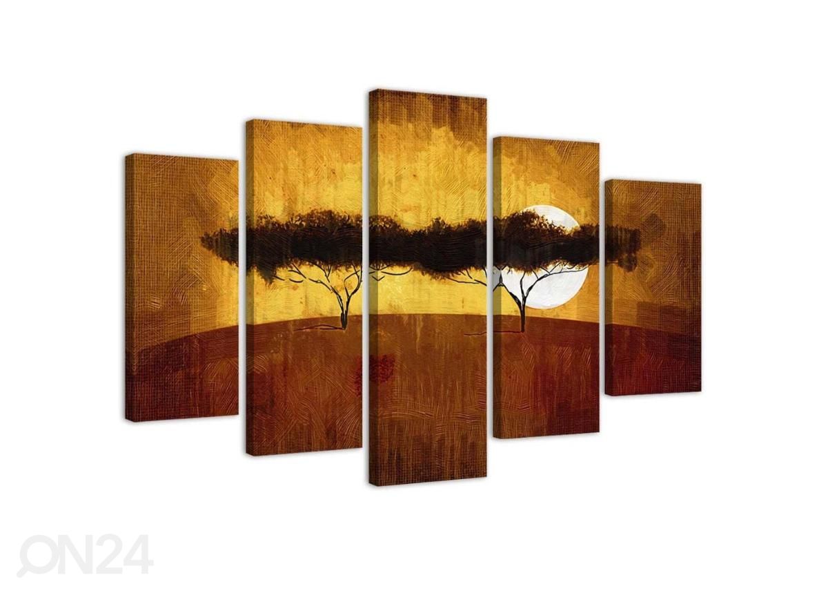 Картина из 5-частей African trees 150x100 см увеличить