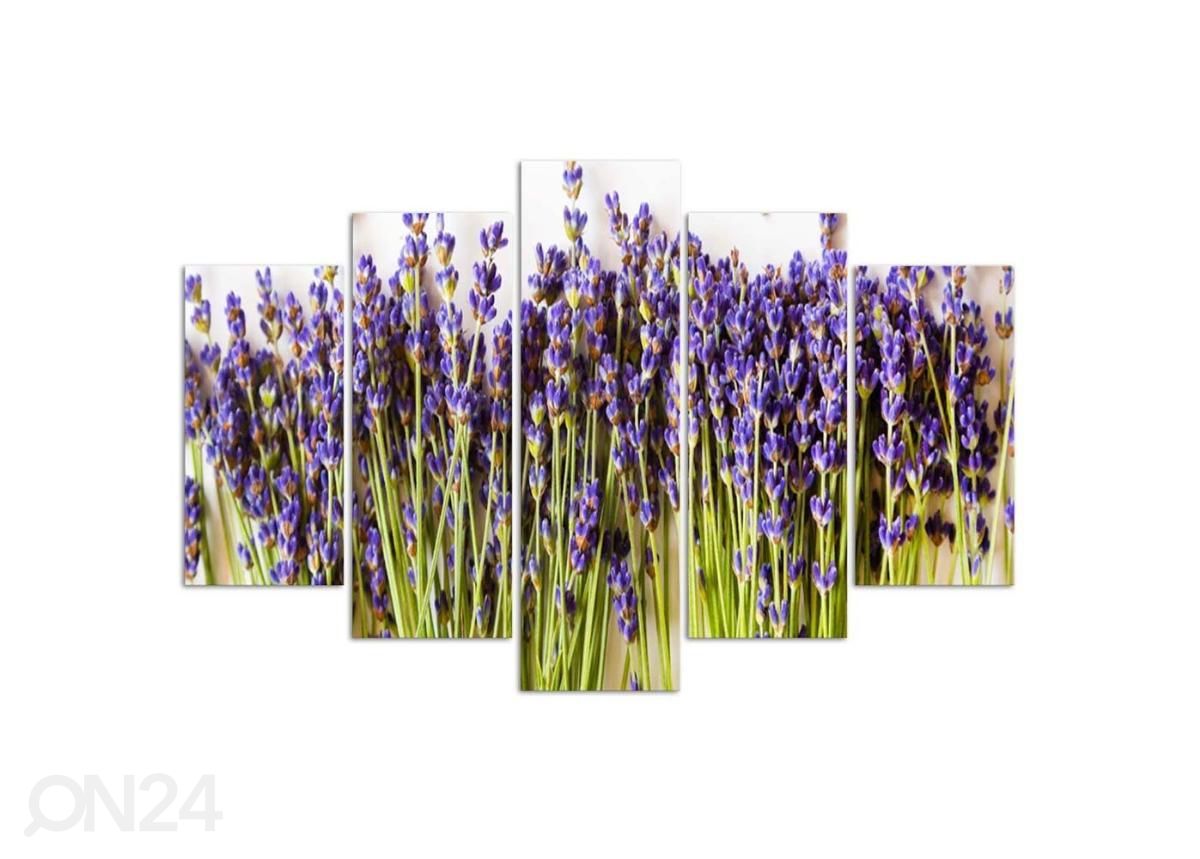 Картина из 5-частей Lavender 150x100 см увеличить