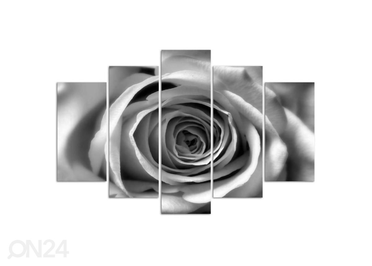 Картина из 5-частей Rose Flower 200x100 см увеличить