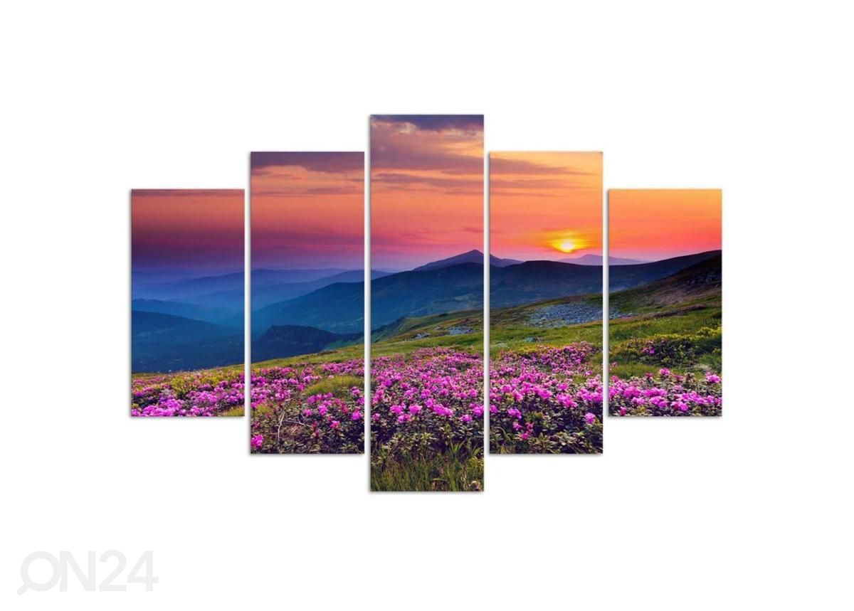 Картина из 5-частей Sunrise 150x100 см увеличить