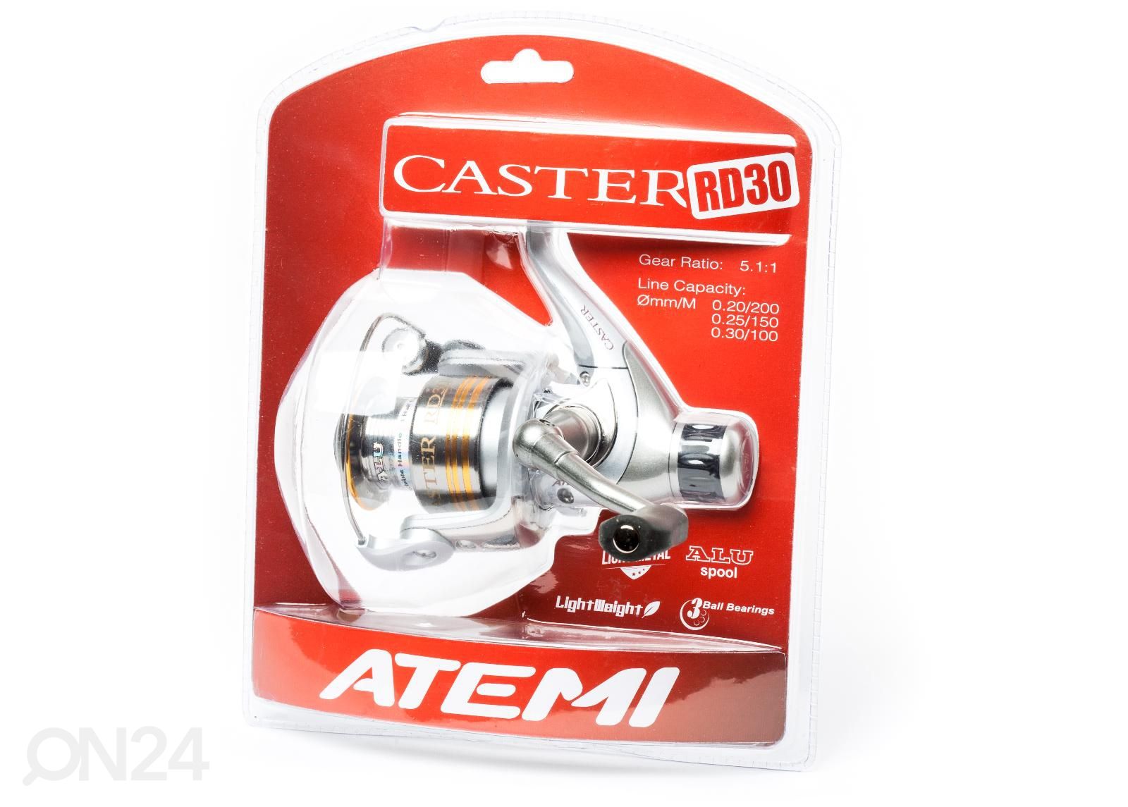Катушка с тормозной системой Atemi Caster C3-40Bl увеличить