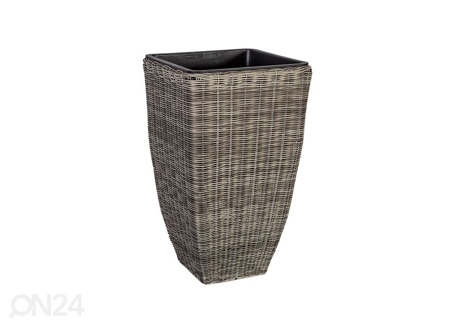 Кашпо для цветов Wicker 21x21x36 см увеличить