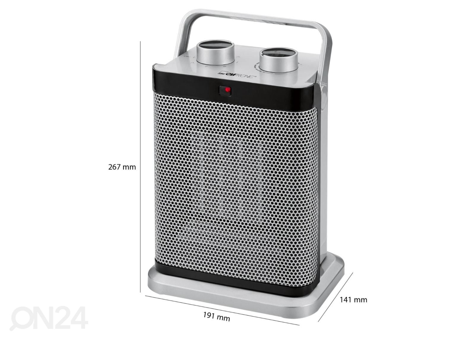 Керамический обогреватель Clatronic HL3631 увеличить размеры