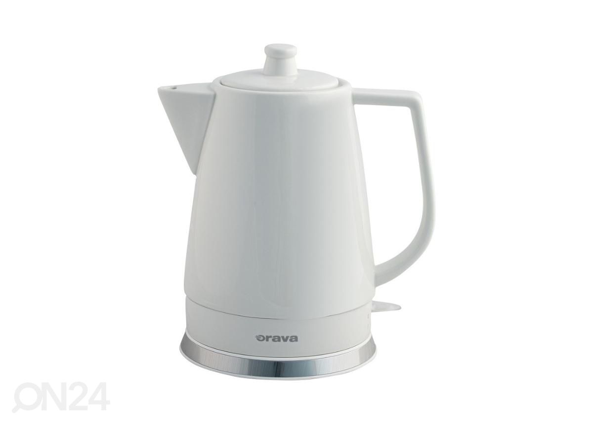 Керамический чайник Orava VK3813W, белый увеличить